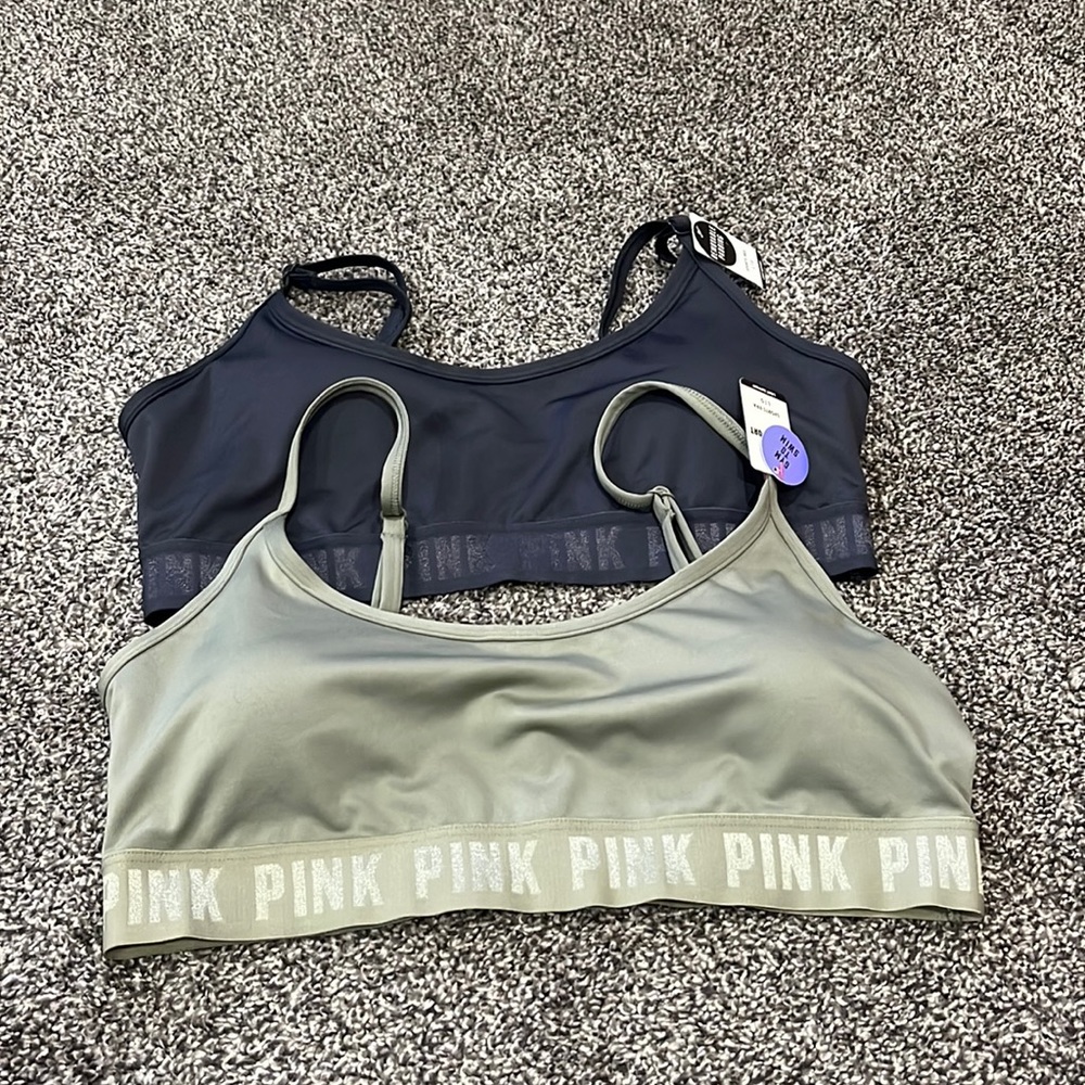 PINK Sports Bras x2